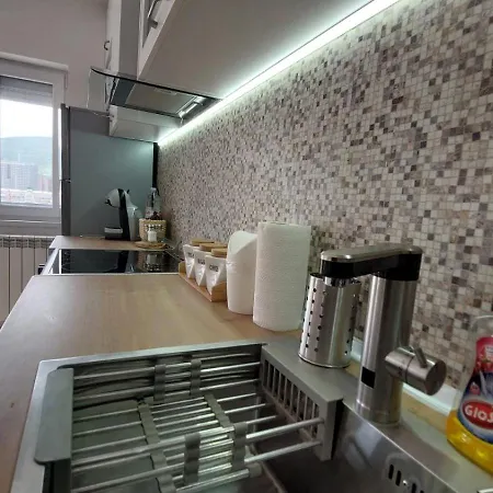 Mina Modern & Cozy Apartment Main City Square Gtc Skopje Exterior photo