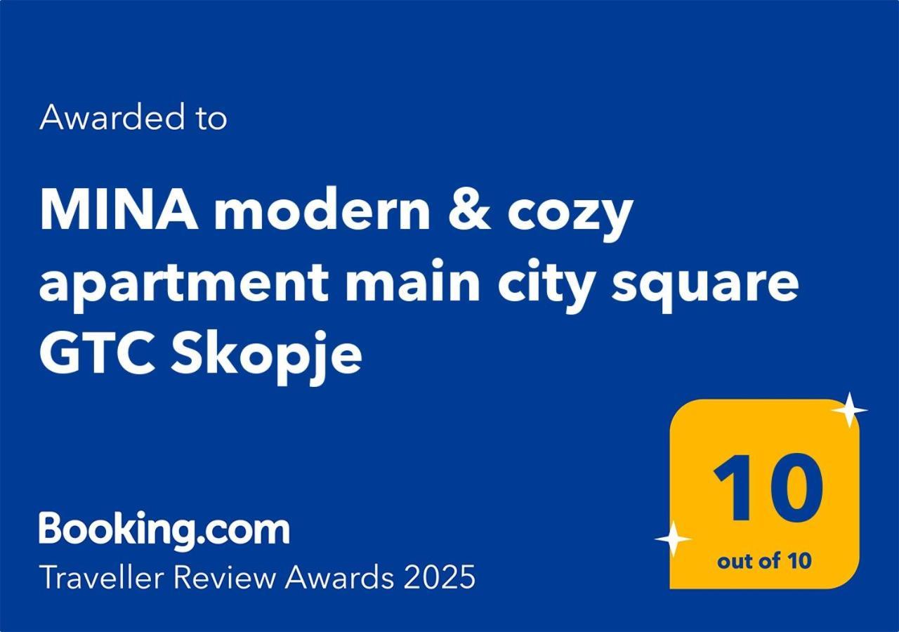 Apartment Mina Modern & Cozy Main Square Gtc Skopje
